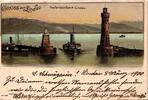 AK Lindau Hafeneinfahrt Lindau 1900 gebraucht -