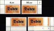 BRD BRD 1039 postfrisch Ecke 1-4, FN 1-2 MiNr. 1039 postfrisch Ecke 1-4, FN 1-2 -