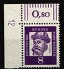 Berlin Berlin 201 DZ postfrisch Ecke oben links DZ 12 MiNr. 201 DZ postfrisch Ecke oben links DZ 12 -