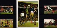 Antigua Antigua 659-662 und Block 60 postfrisch Fußballweltmeisterschaft MiNr. 659-662 und Block 60 postfrisch Fußballweltmeisterschaft -