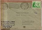 Berlin 61 auf Postkarte als Einzelfrankatur portogerecht, wiederverwendet -