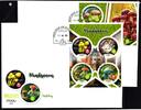Malediven Malediven 8374-8377 und Block 1340 gestempelt Kleinbogen als FDC / Pilze MiNr. 8374-8377 und Block 1340 gestempelt Kleinbogen al -