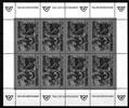 Österreich Österreich 2032 postfrisch Kleinbogen als Schwarzdruck MiNr. 2032 postfrisch Kleinbogen als Schwarzdruck -