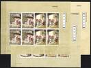 China Volksrepublik China Volksrepublik 3440-3445 postfrisch als Kleinbogen MiNr. 3440-3445 postfrisch als Kleinbogen -