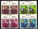 Berlin Berlin 322-325 gestempelt Oberrand Zudruck Berlin MiNr. 322-325 gestempelt Oberrand Zudruck Berlin -