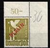 Berlin Berlin 33 P OR ndgz postfrisch Oberrand einwandfrei, Seite gefaltet MiNr. 33 P OR ndgz postfrisch Oberrand einwandfrei, Seite ge -