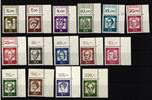 Berlin Berlin 199-213 postfrisch Ecke oben rechts MiNr. 199-213 postfrisch Ecke oben rechts -