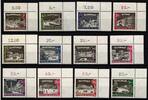 Berlin Berlin 218-229 postfrisch vom Eckrand oben rechts MiNr. 218-229 postfrisch vom Eckrand oben rechts -