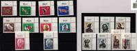 Berlin Berlin 299-315 postfrisch vom Eckrand, 1967 ohne Dauerserien MiNr. 299-315 postfrisch vom Eckrand, 1967 ohne Dauerserien -