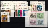Berlin Berlin 326-352 postfrisch vom Eckrand, 1969 ohne Dauerserien MiNr. 326-352 postfrisch vom Eckrand, 1969 ohne Dauerserien -