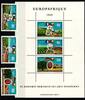 Benin (Dahomey) Benin (Dahomey) 390-392 und Block 16 postfrisch MiNr. 390-392 und Block 16 postfrisch -