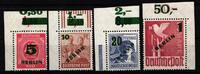 Berlin Berlin 64-67 postfrisch Rand mit Falz MiNr. 64-67 postfrisch Rand mit Falz -