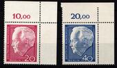Berlin Berlin 234-235 postfrisch Ecke oben rechts MiNr. 234-235 postfrisch Ecke oben rechts -