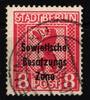 SBZ SBZ 202 vx gestempelt Typenprüfung MiNr. 202 vx gestempelt Typenprüfung -