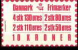 Dänemark MH 27 postfrisch Markenheftchen MiNr. MH 27 postfrisch Markenheftchen