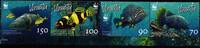 Vanuatu Vanuatu 1302-1305 postfrisch als 4er Streifen, Fische MiNr. 1302-1305 postfrisch als 4er Streifen, Fische -