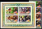 Uganda Uganda 278-281 und Block 23 postfrisch MiNr. 278-281 und Block 23 postfrisch -