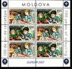Moldawien Moldawien H-Blatt 8 postfrisch Cept, Pfadfinder MiNr. H-Blatt 8 postfrisch Cept, Pfadfinder -
