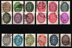 Deutsches Reich Dienstmarken Deutsches Reich Dienstmarken 114-131 gestempelt MiNr. 114-131 gestempelt -