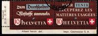 Schweiz Schweiz W Zd 1 gestempelt vom Eckrand MiNr. W Zd 1 gestempelt vom Eckrand -