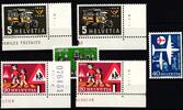 Schweiz Schweiz 623-626 postfrisch Eckrand Formnummer Bogenzähler MiNr. 623-626 postfrisch Eckrand Formnummer Bogenzähler -
