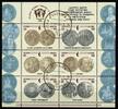 Ukraine Ukraine 248-253 gestempelt als Kleinbogen MiNr. 248-253 gestempelt als Kleinbogen -
