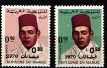 Marokko Marokko 664-665 postfrisch MiNr. 664-665 postfrisch -