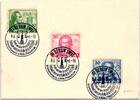 Berlin 61-63 auf Postkarte mit Sonderstempel, geprüft Schlegel BPP -