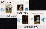   Bolivien Bolivien Block 34 und 35 postfrisch Olympische Spiele MiNr. Block 34 und 35 postfrisch Olympische Spiele 