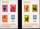   Bolivien Bolivien Block 32 und 33 postfrisch Olympische Spiele MiNr. Block 32 und 33 postfrisch Olympische Spiele 