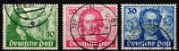 Berlin Berlin 61-63 gestempelt Nr. 62 mit Vollstempel MiNr. 61-63 gestempelt Nr. 62 mit Vollstempel -