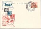Berlin 43 auf Postkarte Ersttag Markenheftchen -