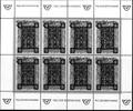 Österrreich Österrreich 2066 postfrisch als Schwarzdruck-Kleinbogen MiNr. 2066 postfrisch als Schwarzdruck-Kleinbogen -