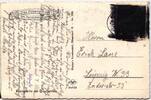 BRD Bund 165 auf Postkarte als Einzelfrankatur Postkrieg DDR -