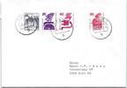Berlin 404, 406/7 D u.a. auf Brief als Mischfrankatur -