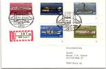 Berlin 483-487 FN auf Brief als Mehrfachfrankatur 4x Formnummer -