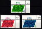 Bundesrepublik Deutschland Bundesrepublik Deutschland 1046-1048 KBWZ gestempelt MiNr. 1046-1048 KBWZ gestempelt -