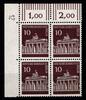Berlin Berlin 286 DZ postfrisch ER-Vbl. mit Druckerzeichen 12 oben links MiNr. 286 DZ postfrisch ER-Vbl. mit Druckerzeichen 12 oben lin -