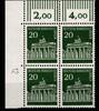 Berlin Berlin 287 DZ postfrisch ER-Vbl. mit Druckerzeichen 12 neben Feld 11 oben MiNr. 287 DZ postfrisch ER-Vbl. mit Druckerzeichen 12 -