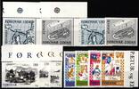 Dänemark Färöer Dänemark Färöer Jahrgang 1982 mit 70-78 postfrisch MiNr. Jahrgang 1982 mit 70-78 postfrisch -