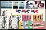 Dänemark Färöer Dänemark Färöer Jahrgang 1983 mit 79-92 postfrisch MiNr. Jahrgang 1983 mit 79-92 postfrisch -