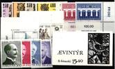 Dänemark Färöer Dänemark Färöer Jahrgang 1984 mit 93-111 postfrisch MiNr. Jahrgang 1984 mit 93-111 postfrisch -