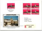 Schweiz 1246 als Ersttagsbrief als Mehrfachfrankatur -