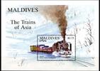 Malediven Malediven Block 311 postfrisch Eisenbahn MiNr. Block 311 postfrisch Eisenbahn -