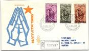 Vatikan FDC 514-516 als Ersttagsbrief -