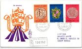 Vatikan FDC 561-563 als Ersttagsbrief -