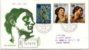 Vatikan FDC 569-571 als Ersttagsbrief -