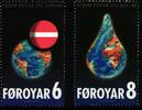 Dänemark Färöer Dänemark Färöer 667-668 postfrisch MiNr. 667-668 postfrisch -