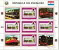 Nicaragua Nicaragua 4185 postfrisch als Kleinbogen Lokomotive MiNr. 4185 postfrisch als Kleinbogen Lokomotive -