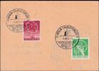 Berlin 68, 71 auf Postkarte Sonderstempel Berlin -